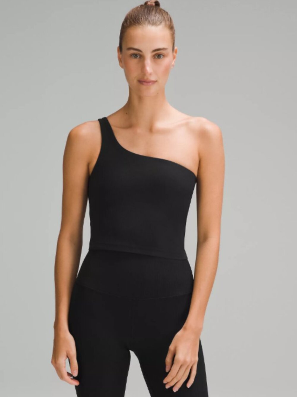 Lululemon Ribbed Nulu Asymmetrical Yoga Tank Top